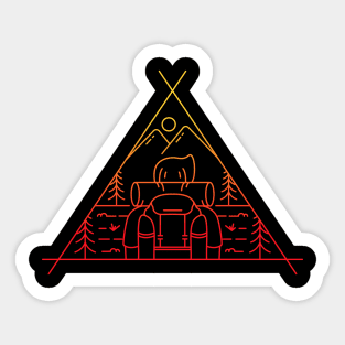 Outdoor Adventure Sticker